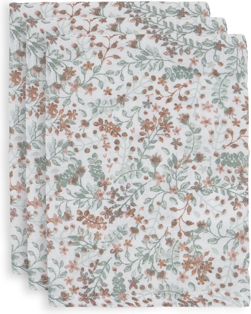 Jollein Baby Hydrofiel Washandje Bloom - 3 Stuks Jollein Baby Hydrofiel Washandje Bloom - 3 Stuks -Babyproducten Promotie Winkel 957x1200 1