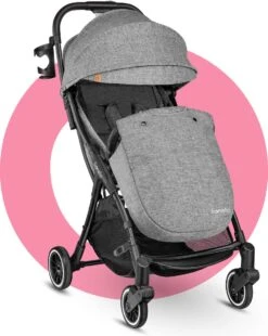Lionelo Buggy Julie One - Kinderwagen Premium - Automatisch Opvouwen - Wandelwagen Tot 22 Kg - Comfortabele Zitje 6 Lionelo Buggy Julie One - Kinderwagen Premium - Automatisch Opvouwen - Wandelwagen Tot 22 Kg - Comfortabele Zitje -Babyproducten Promotie Winkel 957x1200 5