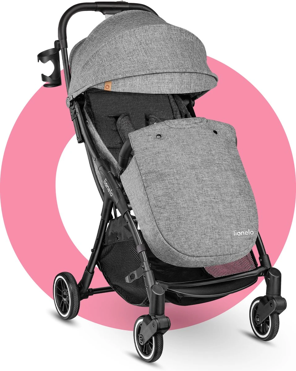 Lionelo Buggy Julie One - Kinderwagen Premium - Automatisch opvouwen - Wandelwagen tot 22 kg - Comfortabele zitje Lionelo Buggy Julie One - Kinderwagen Premium - Automatisch Opvouwen - Wandelwagen Tot 22 Kg - Comfortabele Zitje -Babyproducten Promotie Winkel 957x1200 5
