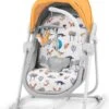 Kinderkraft Nola 5in1 Wieg - Wipstoel - Schommelstoel Forest Yellow