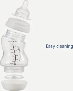 Difrax Papfles XL 310 Ml Wide - Anti-Colic - Wit/Transparant - 1 Stuk -Babyproducten Promotie Winkel 965x1200 1