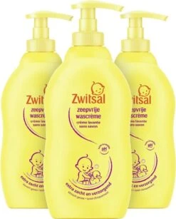 Zwitsal Baby Zeepvrije Wascrème - 3 X 400 Ml - Voordeelverpakking 10 Zwitsal Baby Zeepvrije Wascrème - 3 X 400 Ml - Voordeelverpakking -Babyproducten Promotie Winkel 966x1200