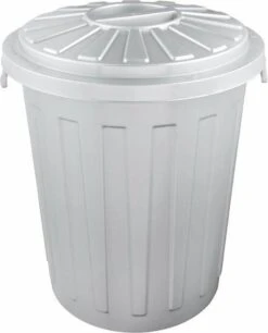 AFVALBAK ROND M/D MAXI BIN 36X42 - 23 L GRIJS OK KEEEPER 10213 -Babyproducten Promotie Winkel 968x1200 1