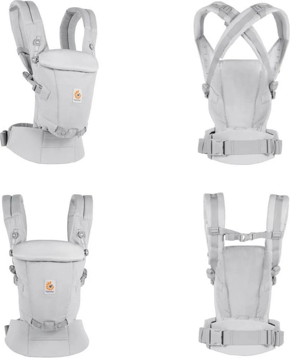 Ergobaby Babydraagzak Adapt SoftTouch™ Cotton - Pearl Grey Ergobaby Babydraagzak Adapt SoftTouch™ Cotton - Pearl Grey -Babyproducten Promotie Winkel 971x1200 7