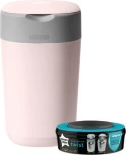 Tommee Tippee Twist & Click Tub Pink -Babyproducten Promotie Winkel 973x1200 1