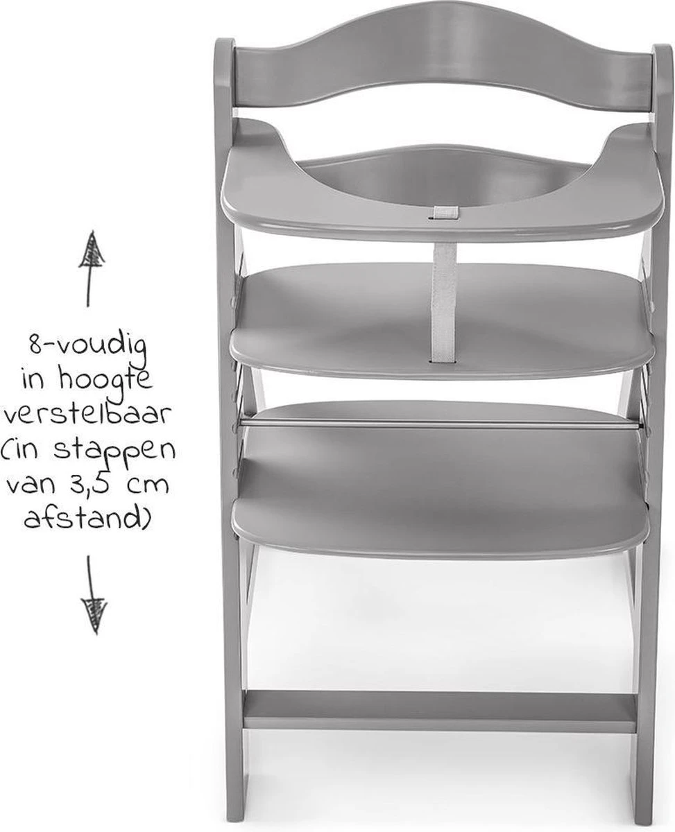 Hauck Alpha Plus Kinderstoel - Newborn Set Deluxe - Grijs Hauck Alpha Plus Kinderstoel - Newborn Set Deluxe - Grijs -Babyproducten Promotie Winkel 973x1200 8