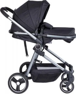 Puck Stroller 3 In 1 Max Zwart Met Frame Antra Incl Autostoel/Adapter/Mamabag -Babyproducten Promotie Winkel 975x1200 9