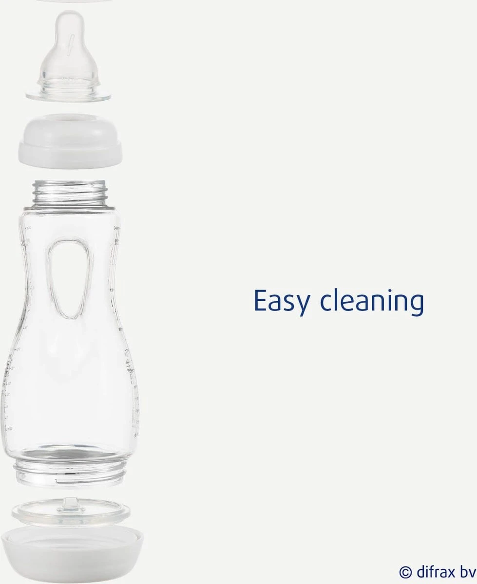Difrax Handgreep Babyfles 240 ml Natural - Anti-Colic - Stone|Grijs Difrax Handgreep Babyfles 240 Ml Natural - Anti-Colic - Stone|Grijs -Babyproducten Promotie Winkel 979x1200 3