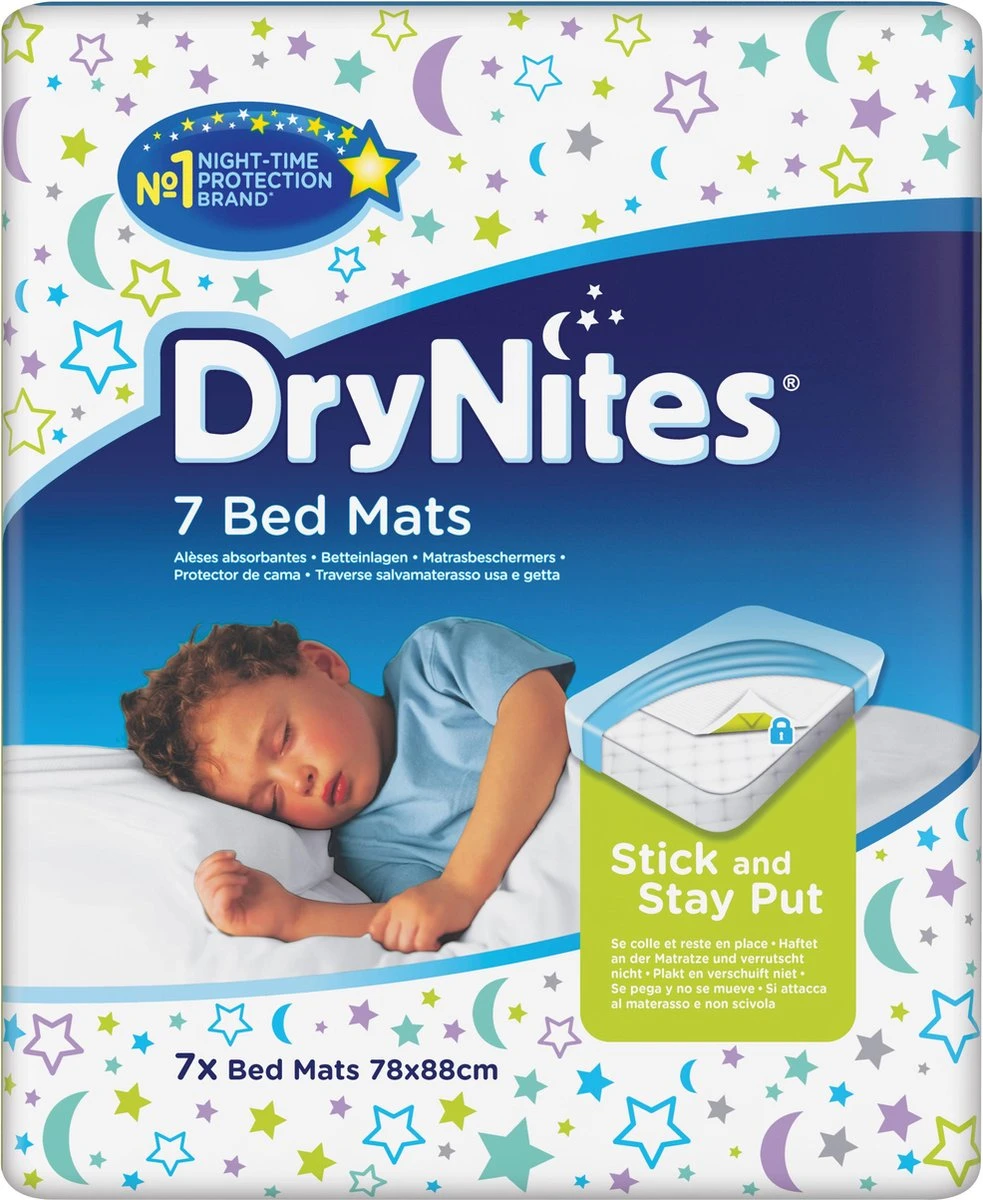 DryNites® Bedmats 7 stuks DryNites® Bedmats 7 Stuks -Babyproducten Promotie Winkel 983x1200 2