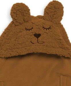 Jollein Wikkeldeken Bunny 100x105cm - Caramel -Babyproducten Promotie Winkel 985x1200 1