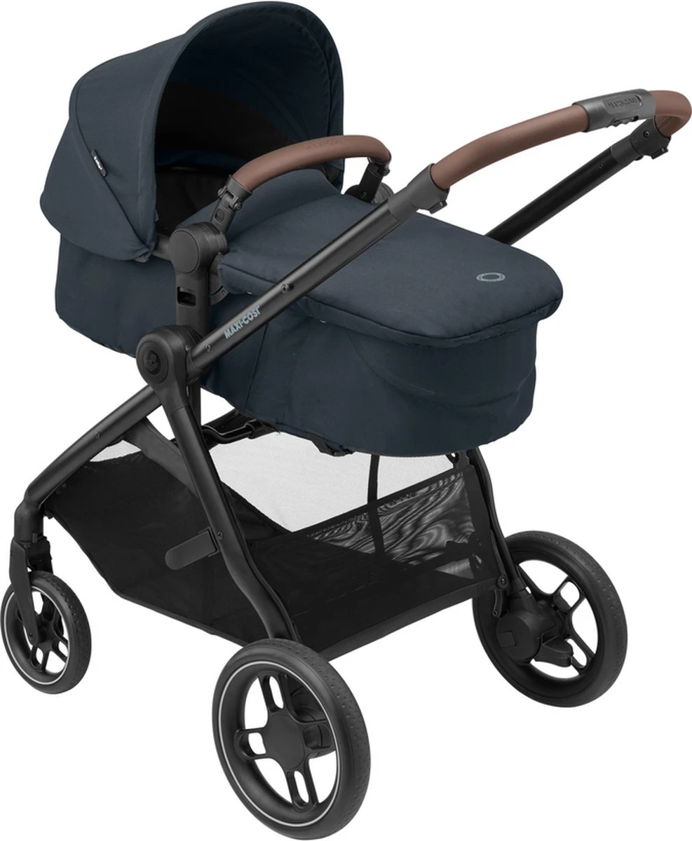 Maxi-Cosi Zelia³ kinderwagen - Essential Graphite (zwart frame + bruin leer) Maxi-Cosi Zelia³ Kinderwagen - Essential Graphite (zwart Frame + Bruin Leer) -Babyproducten Promotie Winkel 987x1200 6