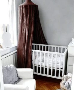 Deryan Baby Klamboe Vintage 245cm - Kinderklamboe - Hemeltje - Chestnut -Babyproducten Promotie Winkel 990x1200 3