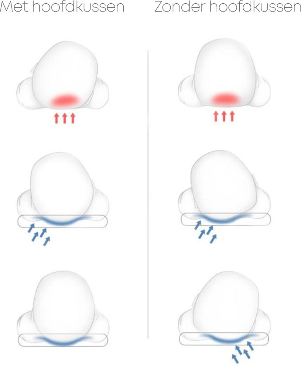 Orthopedisch baby hoofdkussen - Babykussen - Incl. GRATIS Afneembare hoes - Blauw Orthopedisch Baby Hoofdkussen - Babykussen - Incl. GRATIS Afneembare Hoes - Blauw -Babyproducten Promotie Winkel 991x1200 4