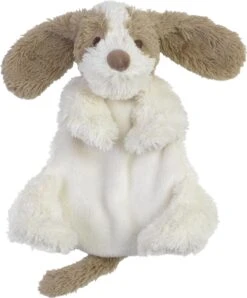 Happy Horse Hond David Knuffeldoekje - Wit/Beige - Baby Cadeau
