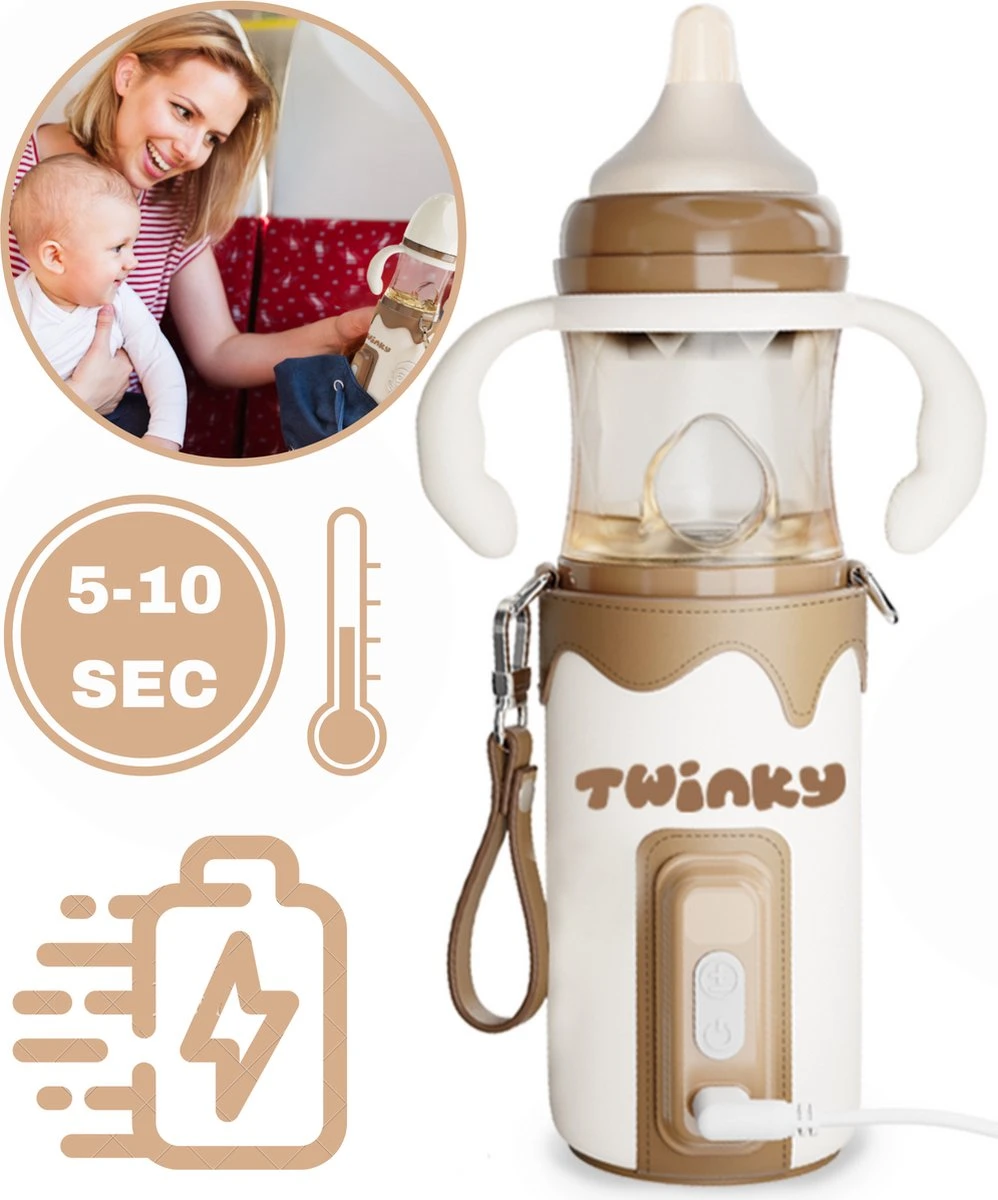 Twinky® Bottlewarmer GO – Draagbare Baby Flessenwarmer voor Onderweg en Thuis – Incl. PPSU-Kwaliteit Babyflesje + Poederdoosje – USB-C Oplaadbaar Twinky® Bottlewarmer GO – Draagbare Baby Flessenwarmer Voor Onderweg En Thuis – Incl. PPSU-Kwaliteit Babyflesje + Poederdoosje – USB-C Oplaadbaar -Babyproducten Promotie Winkel 998x1200 2